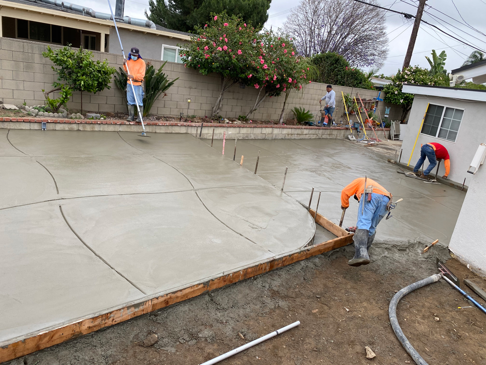 Our Concrete Finishers